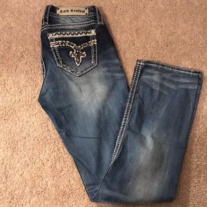 Rock Revival Sherry Easy Straight sz 28 Jeans